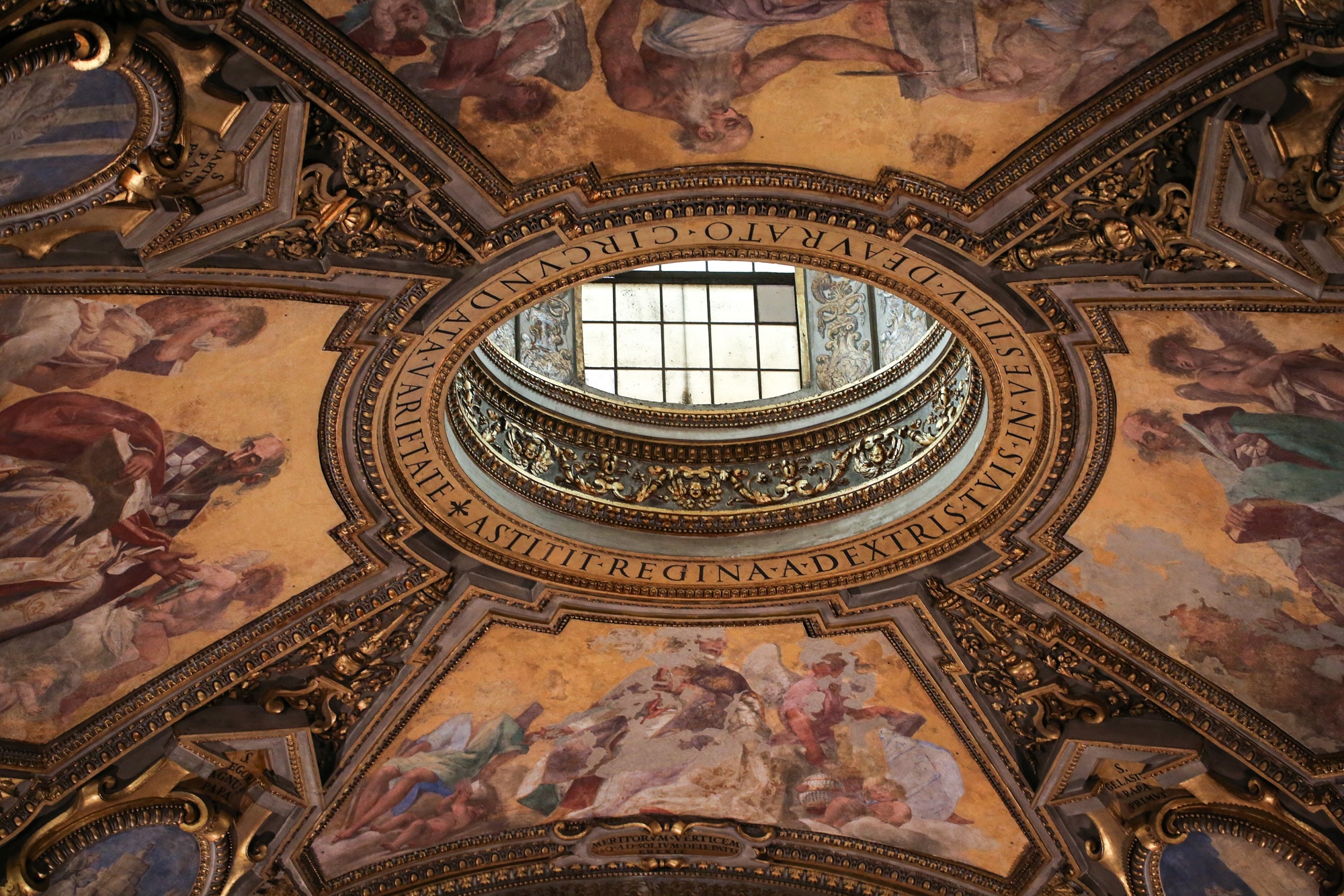 Interior of the Basilica Santa Maria Maggiore. Rome. Italy